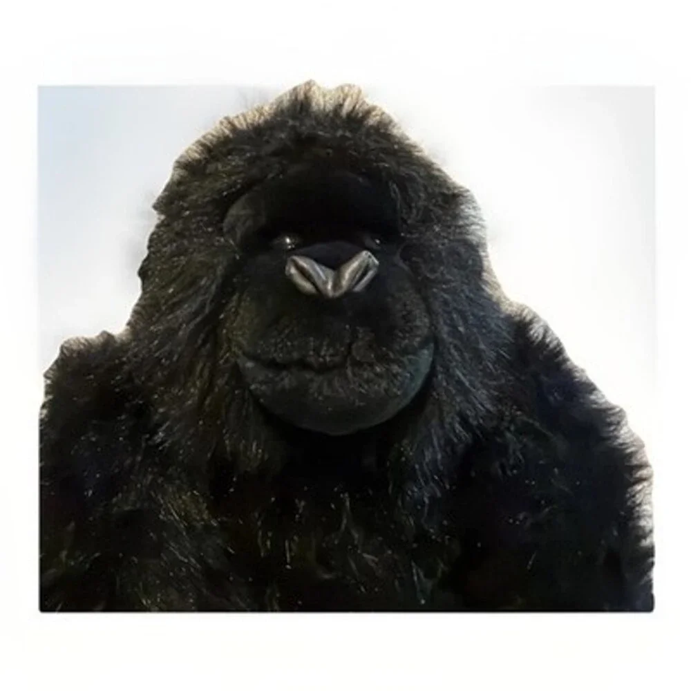 San Diego Zoo's Gorilla Plush Stuffed Animal - Wild 12.5” Realistic